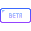 бета-кнопка icon