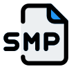 SMP file is a digital audio file allowed only 16-bit mono sound icon