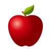 pomme rouge icon