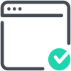 Approved Webpage icon