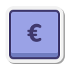 Euro-Schlüssel icon