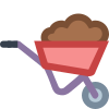 Wheelbarrow icon