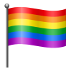 drapeau arc-en-ciel icon