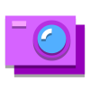 Fotocamere multiple icon