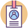 Identity Badge icon