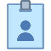 Badge d'employé icon