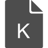 K File icon