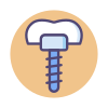 Implante dental icon