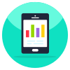 Mobile Business Report icon