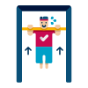 Pull Up Bar icon