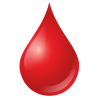 emoji de gota de sangue icon