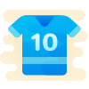 Camisa del jugador Filled icon