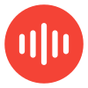 Audio wave application for editing and playback icon