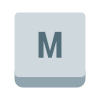 m键 icon