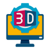 3d Model icon