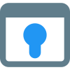 Web Keyhole icon