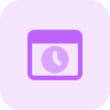 Safe web browsing with in built timer function icon