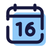 Kalender 16 icon