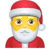 Weihnachtsmann-Emoji icon