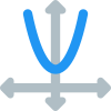 Curve Diagram icon