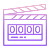 Clapperboard icon