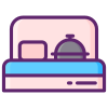 Bed And Breakfast icon