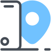 Smartphone Tracking icon