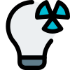 Ideas of designing and innovation with light bulb icon