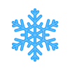emoji fiocco di neve icon