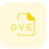 Musical score created by Overture - a professional music notation software program icon