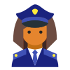 poliziotto-femmina-tipo-pelle-4 icon