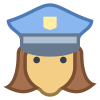 Policier Femme icon