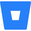 Bitbucket is a web-based version control repository hosting service icon