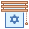 Jalousie Automatik-Modus icon