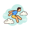 Jumping icon