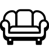 divano a tre posti icon