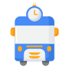 horaire-de-bus-externe-saison-d'automne-flaticons-flat-flat-icons icon