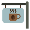 Coffee Shop Sign icon