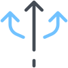frecce-forchetta icon