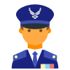 comandante-da-força-aérea-pele-masculina-tipo-3 icon