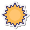 Sun icon