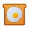 Sandwich With Fried Egg icon