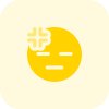 Tired or exhausted emoticon with plus symbol icon