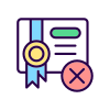 Submission Decline icon