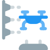 Solid framework design in three dimensional printing process icon