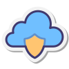 Pare-feu Cloud icon