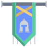 Knight Flag icon