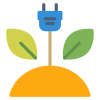 Energía verde icon