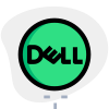 Dell an American multinational company deals in computers and related products and services icon
