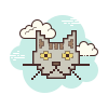 Gato Pixel icon